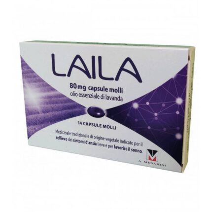 Laila Anxiety Relief & Sleep Promotion Medicament — 28 soft capsules