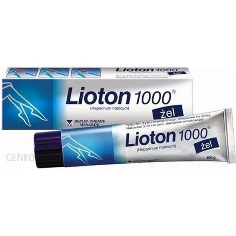 lioton 1000 gel 100g Lioton 1000 Gel 100 g
