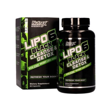 Lipo 6 Black Cleanse and Detox 60 Capsules