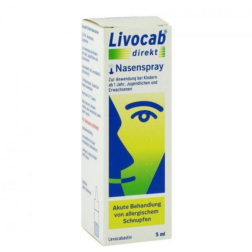 livocab direct nasal spray 5 ml Livocab Direct Nasal Spray 5 ml