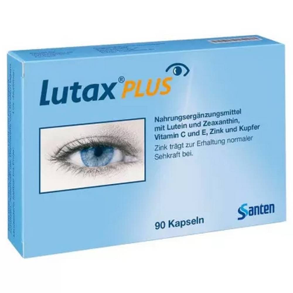 lutax plus capsules 90 pcs Lutax Plus Kapseln 90 Stück