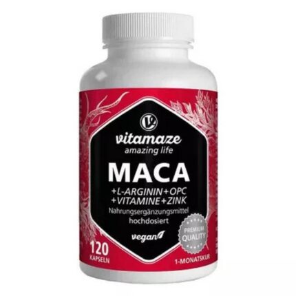 Maca + L-Arginine Capsules 120 Pieces