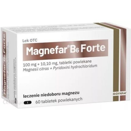 Magnefar B6 Forte 60 tablets