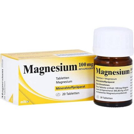 MAGNESIUM 100 mg Jenapharm tablets
