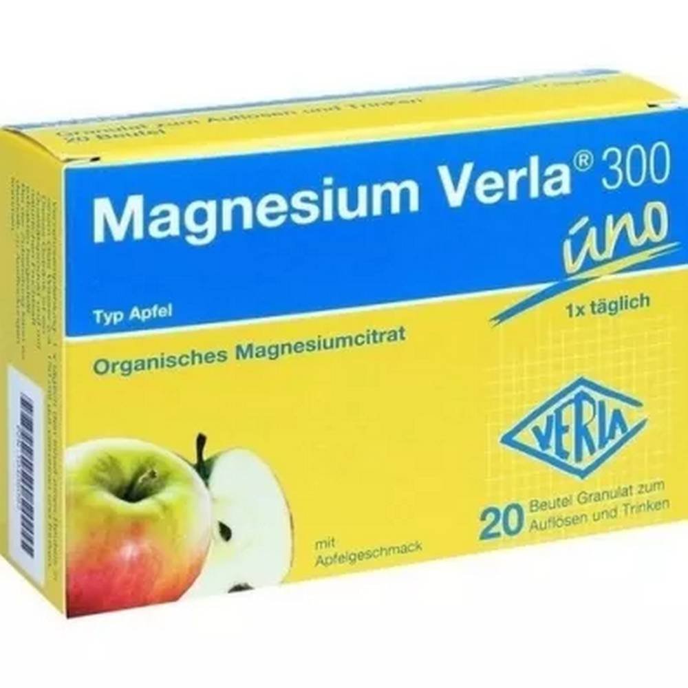 magnesium verla 300 apple granules 20 pcs Magnesium Verla 300 Apple Granules 20 Pieces