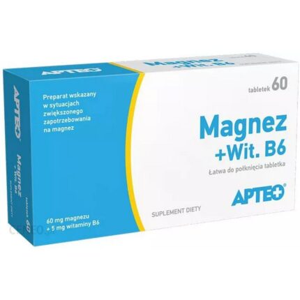 Magnesium + Vitamin B6 60 Tablets
