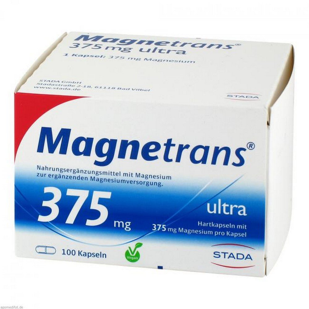 magnetrans 375 mg ultra capsules 100 pcs MAGNETRANS 375 mg Ultra capsules