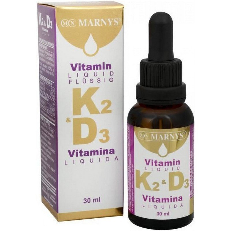 marnys liquid vitamin k2 and d3 30 ml Marnys Liquid Vitamin K2 and D3 30 ml