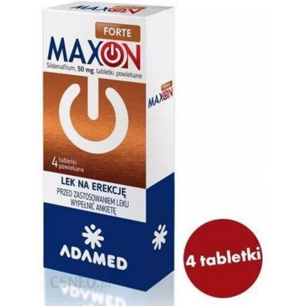 Maxon Forte 50mg 4 ablets.