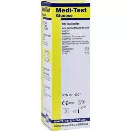 MEDI-TEST glucose test strips, 100 pcs, MACHEREY-NAGEL GmbH & Co. KG