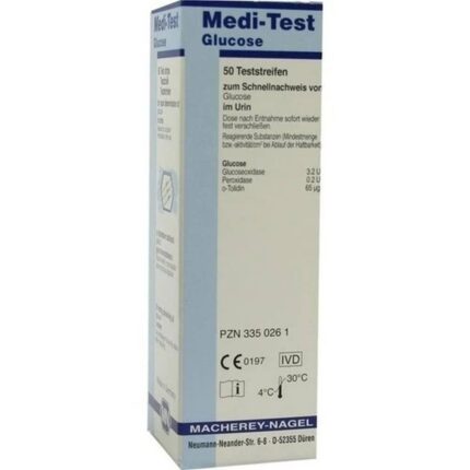 MEDI-TEST glucose test strips, 50 pcs, MACHEREY-NAGEL GmbH & Co. KG