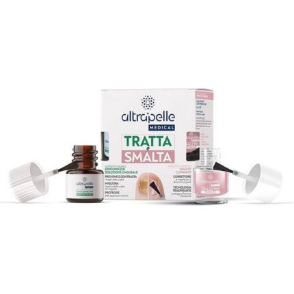Medical Tratta & Smalta Ungueal Solution, 7 ml + Nail Polish, 5 ml
