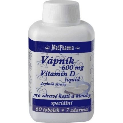 MedPharma Calcium 600 mg + Vitamin D3 67 tab