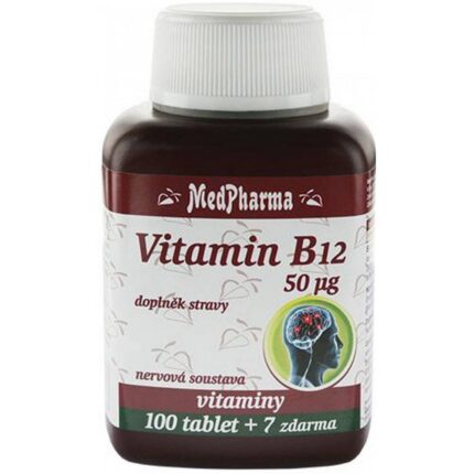 MedPharma Vitamin B12 50 mg 107 Tablets