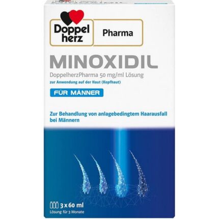 Minoxidil 50 mg/ml Lösung für Männer 180 ml (Minoxidil 50 mg/ml Solution for Men)