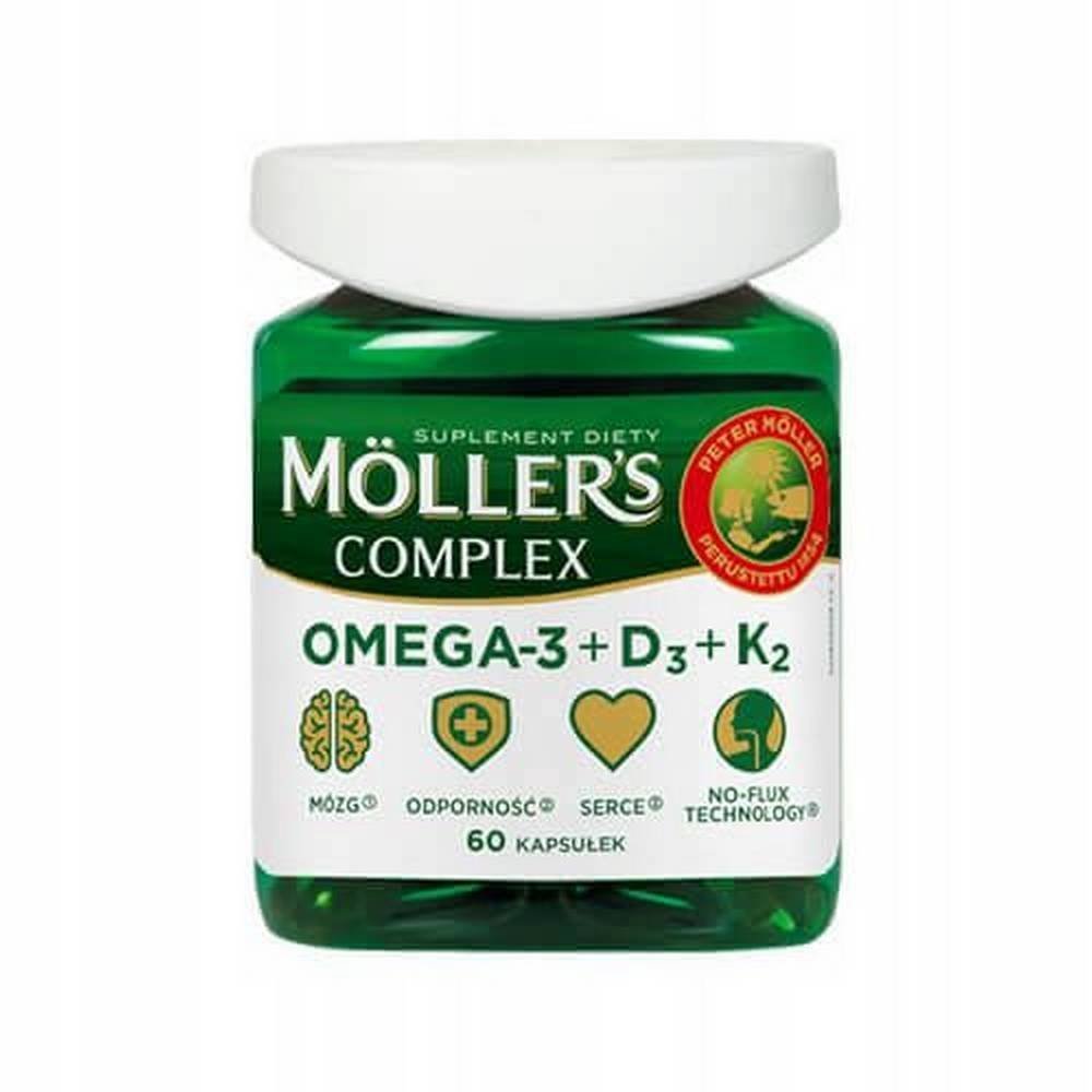 mollers complex capsules 60 pcs Mollers Complex, capsules, 60 pcs.