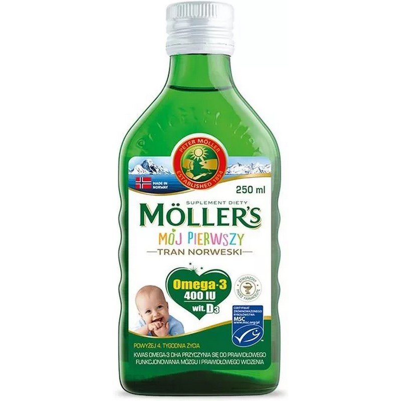 mollers my first tran norwegian 250 ml Mollers my first Tran Norwegian 250 ml