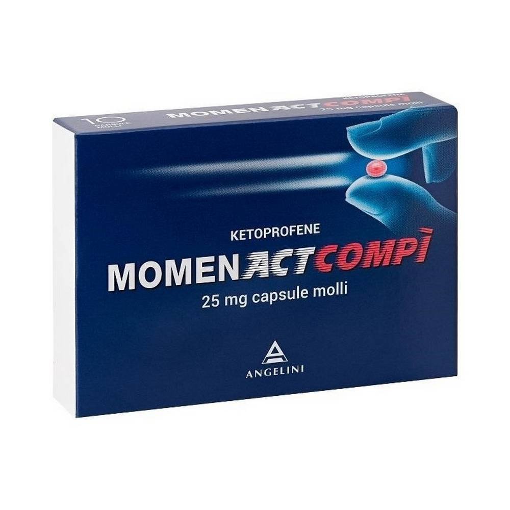 momenactcompi 10 soft capsules Momenactcompi Ketoprofen Tabletten 10 Stück