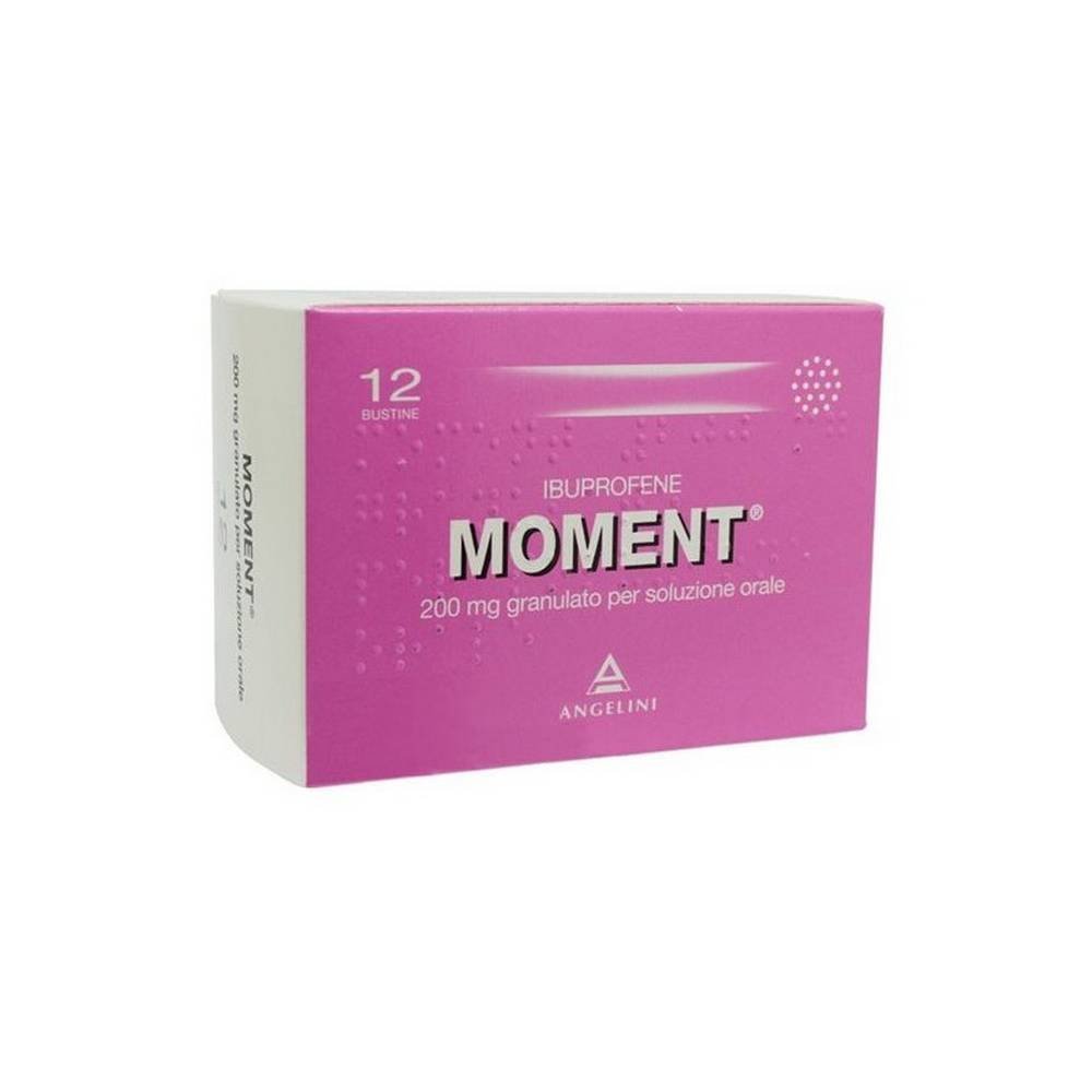 moment 200 mg pain relief 12 sachets Moment 200mg Schmerztabletten 12 Stück