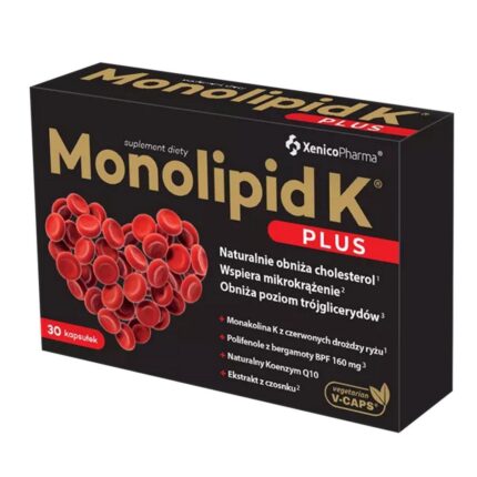 Monolipid K Plus for Cholesterol 30 Capsules