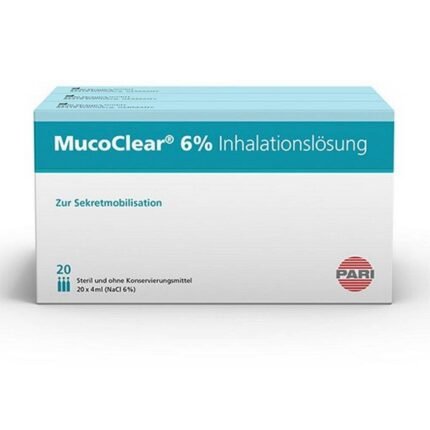 Mucoclear 6% NaCl Inhalation Solution 60 × 4 ml (Pari GmbH)