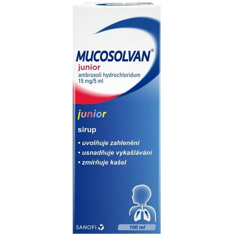 mucosolvan junior porsir 1 x 100 ml Mucosolvan Junior syrup 100 ml