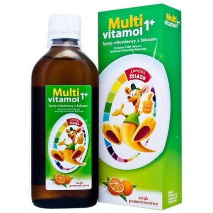 Multivitamol 1+ Vitamin Syrup with Iron 500 ml