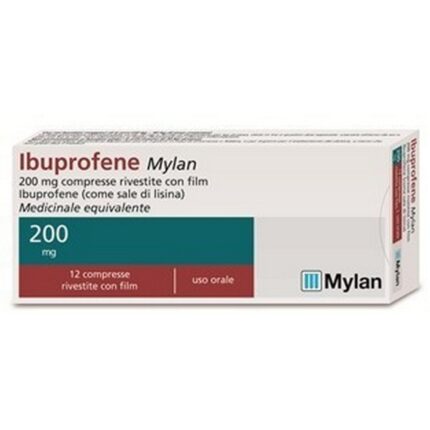 Mylan Ibuprofene 200mg Tabletten 12 Stück
