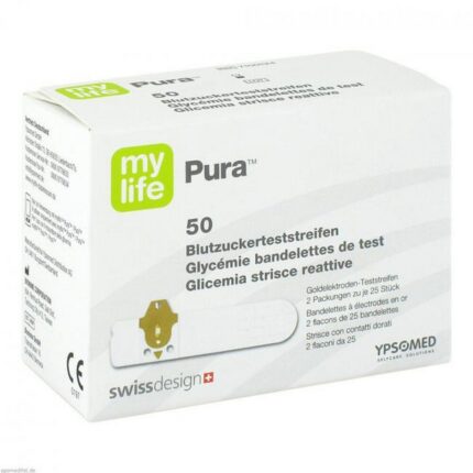 MyLife Pura Blood Glucose Test Strips 50 pcs