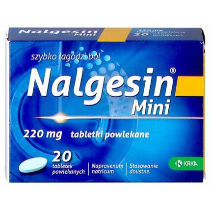 Nalgesin Mini, 220mg, 20 tablets