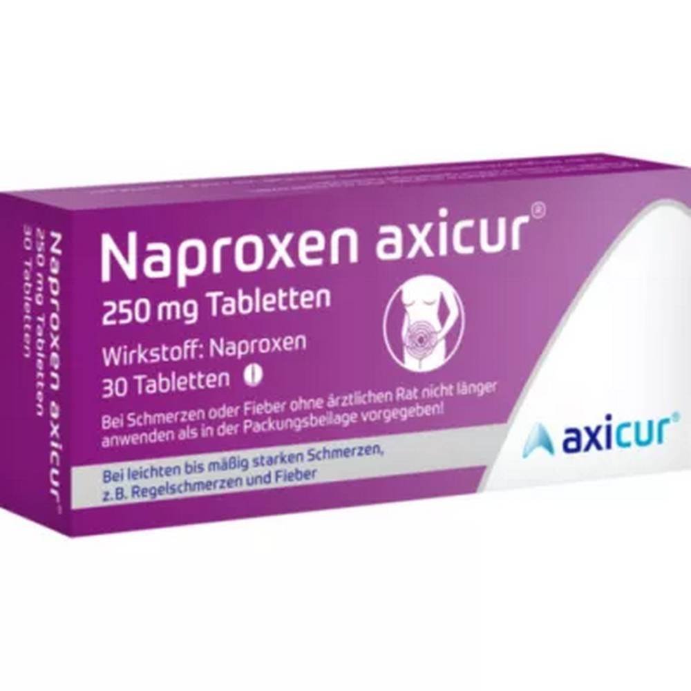 naproxen axicur 250 mg tablets 30 pcs NAPROXEN Axicur 250 mg tablets — 30 pcs