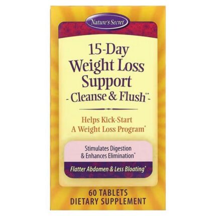 Nature’s Secret 15 Day Detox & Cleanse – 60 Tablets