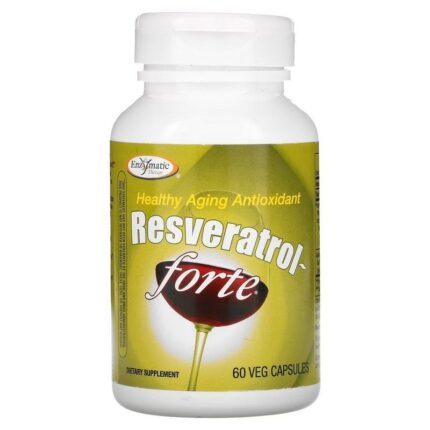 Nature's Way Resveratrol Forte 125 mg 60 Veg Capsules