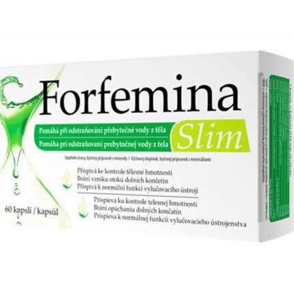 Naturprodukt Forfemina Slim for Body Drainage and Weight Loss 60 Capsules