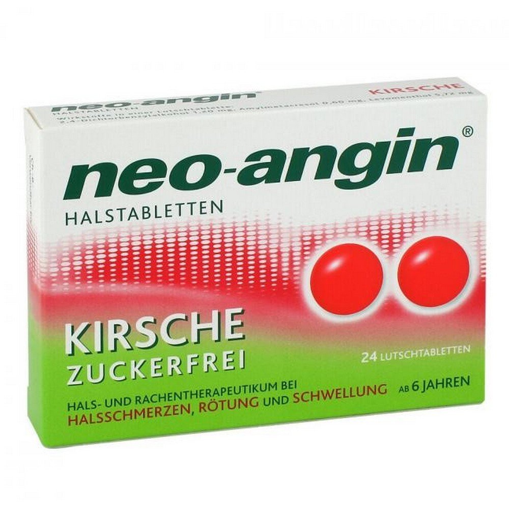 neo angin throat lozenges cherry 24 pcs Neo-Angin Throat Lozenges Cherry 24 pcs