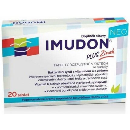 NEO Imudon + Zinek 20 tab