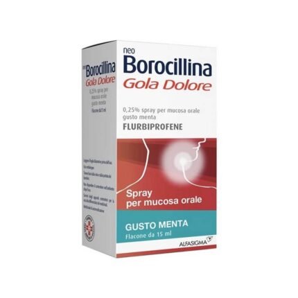 Neoborocillina Gola Dolore 0,25g Lutschtabletten bei Halsentzündung