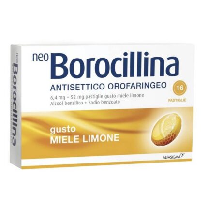 Neoborocillina Honig & Zitrone Lutschtabletten 16 Stück