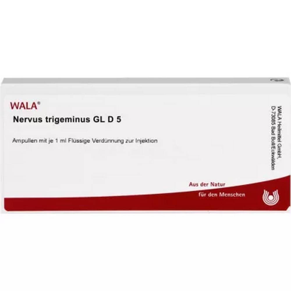 nervus trigeminus gl d 5 ampoules 10x1 ml Nervus Trigeminus GL D5 Ampoules 10 × 1 ml