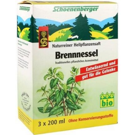 Nettle Juice Schoenenberger 3 × 200 ml