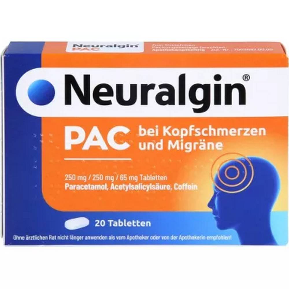 neuralgin pac tablet 20 pcs Neuralgin PAC Tablets 20 pcs