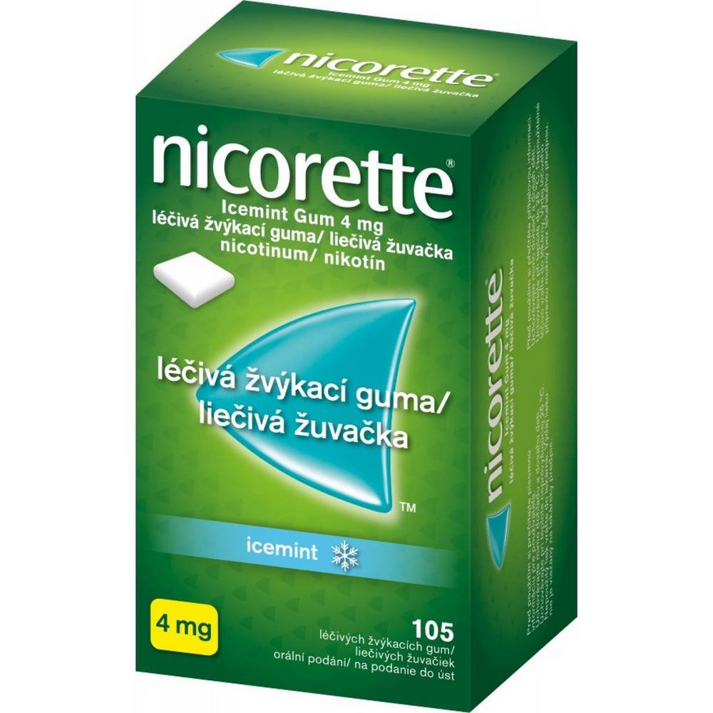 nicorette 4mg 105 Nicorette 4 mg 105 pcs