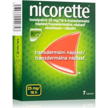 Nicorette Invisipatch 25 mg/16 h transdermal patches 7 pcs