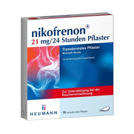 NIKOFRENON 21 mg/24 hours patch transdermal, 14 pcs