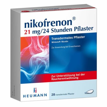 NIKOFRENON 21 mg/24 hours patch transdermal, 7 pcs