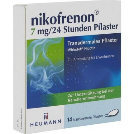 NIKOFRENON 7 mg/24 hours patch transdermal, 14 pcs