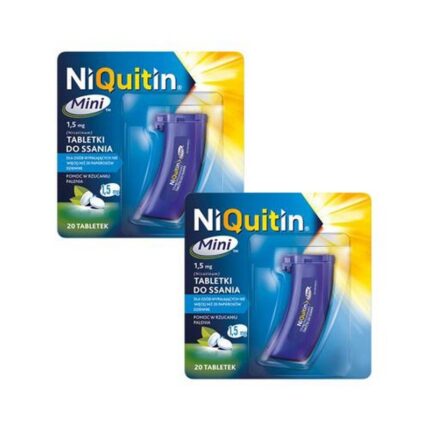NIQUITIN MINI 1.5 mg, 2 x 20 tablets