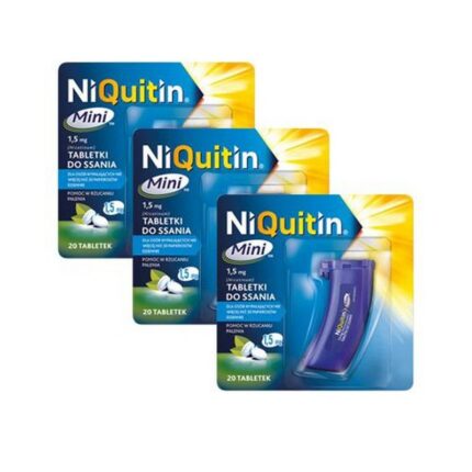 NIQUITIN MINI 1.5 mg, 3 x 20 tablets