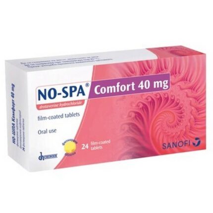 No-Spa Comfort 40 mg, 24 pcs — Но-шпа Комфорт