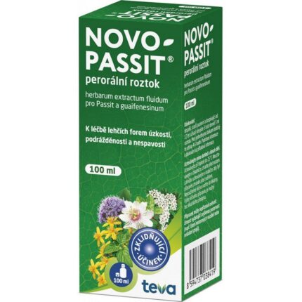Novo-Passit oral solution 100 ml (40 mg / 77.5 mg per ml)